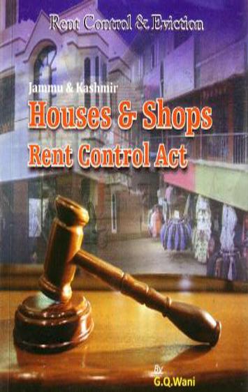 Cover of Houses and Shops Rent Control Act